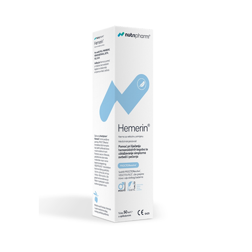 Nutripharm hemerin krema za rektalnu primjenu 50 ml