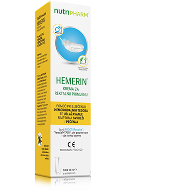 Nutripharm hemerin krema za rektalnu primjenu 50 ml 07/2026