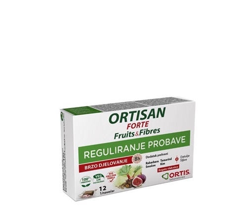 Encian ortisan voćne kocke 120 g