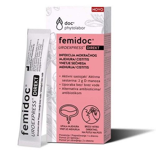 Femidoc uroexpress direkt vrećice 10 x 2 g 05/2026