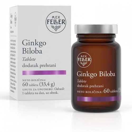Mev feller ginko biloba 60 tbl. 12/2026