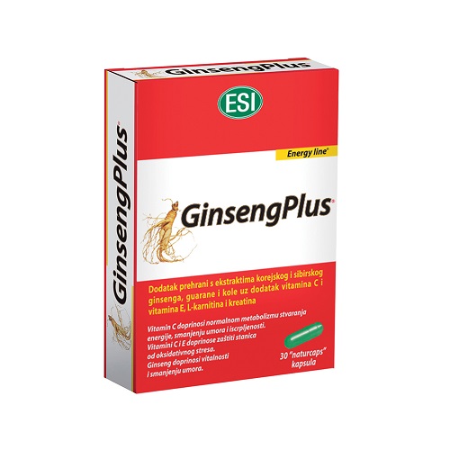 Ginseng plus 30 kaps. 06/2026