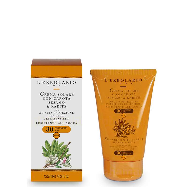L'erbolario sun krema spf30 125 ml