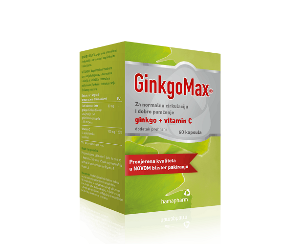 Ginkgomax 60 kaps. 11/2026