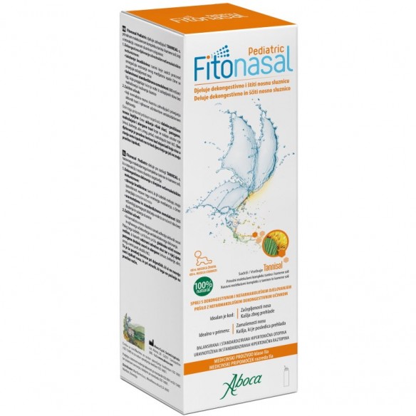 Aboca fitonasal pediatric sprej 125 ml OŠTEĆENA AMBALAŽA