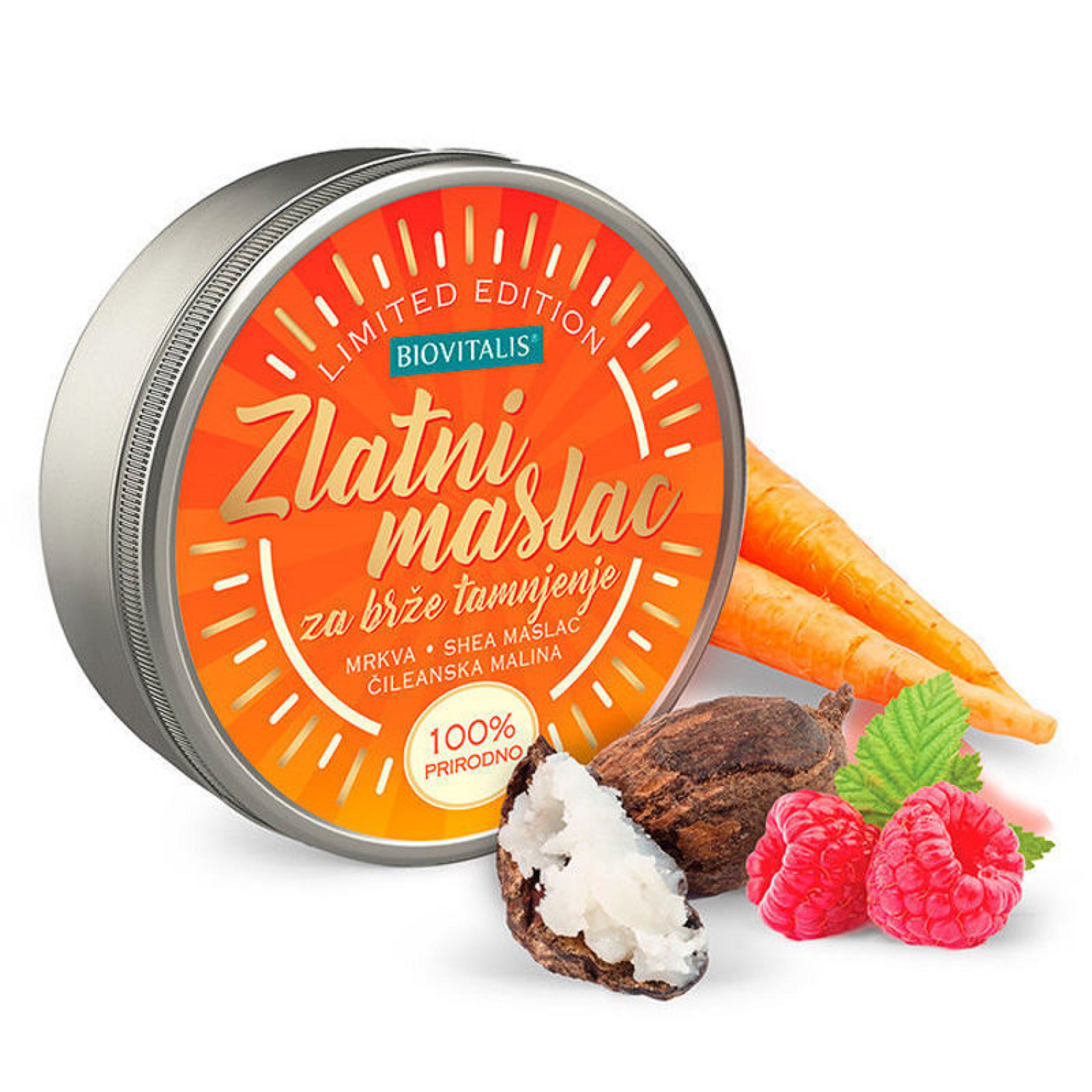 Biovitalis zlatni maslac za brzo tamnjenje 150 ml