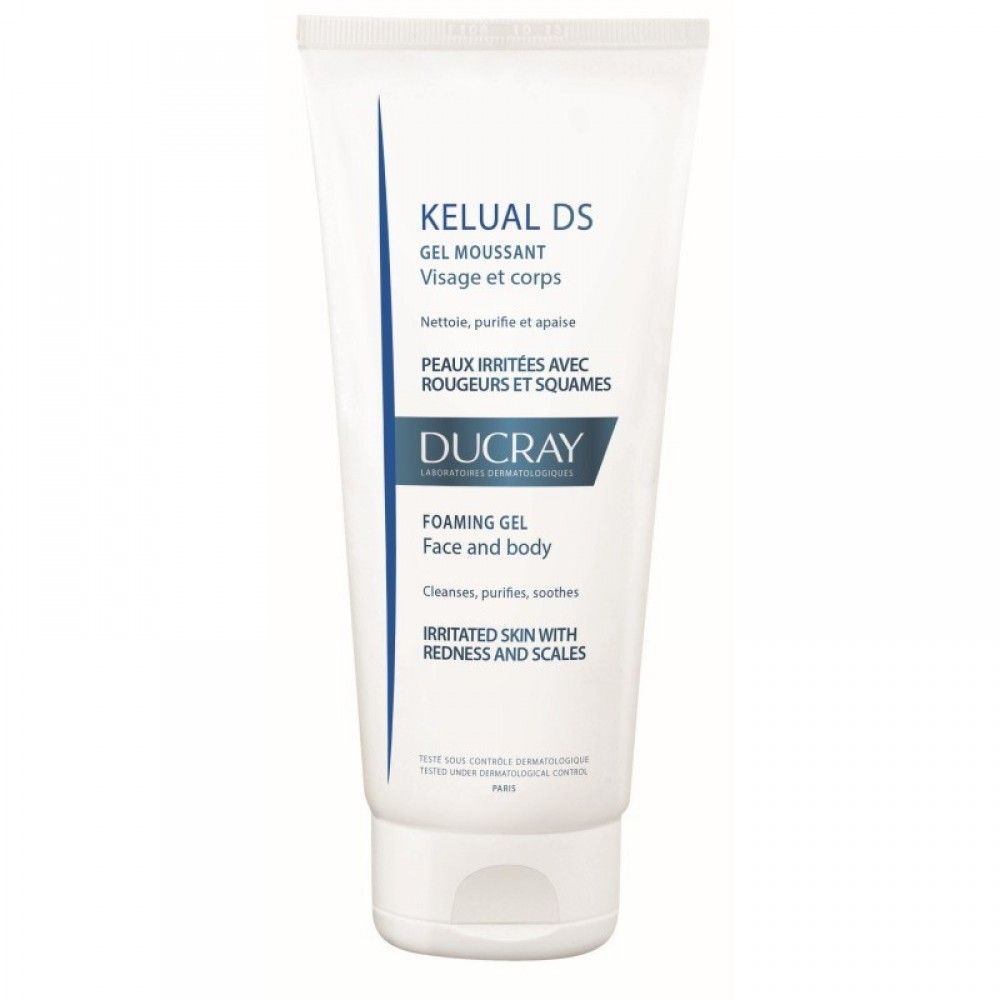 Ducray kelual ds pjenušavi gel 200 ml