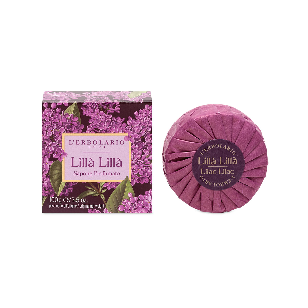 Lerbolario lilla sapun 100g