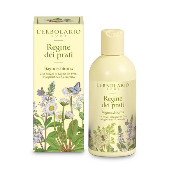 L'erbolario regine dei prati pjenušava kupka 250 ml