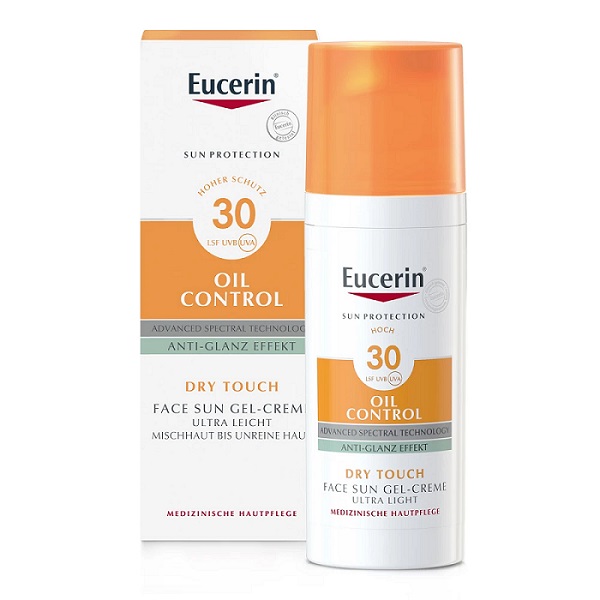 Eucerin sun oil control gel-krema spf30 50 ml 06/2026