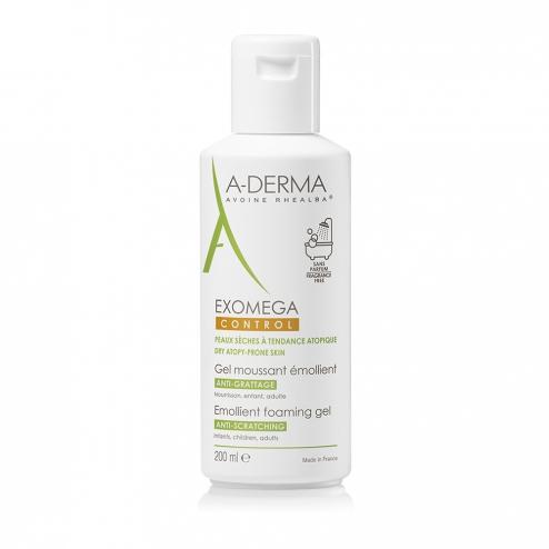 A-derma exomega emolijentni pjenušavi gel 200 ml