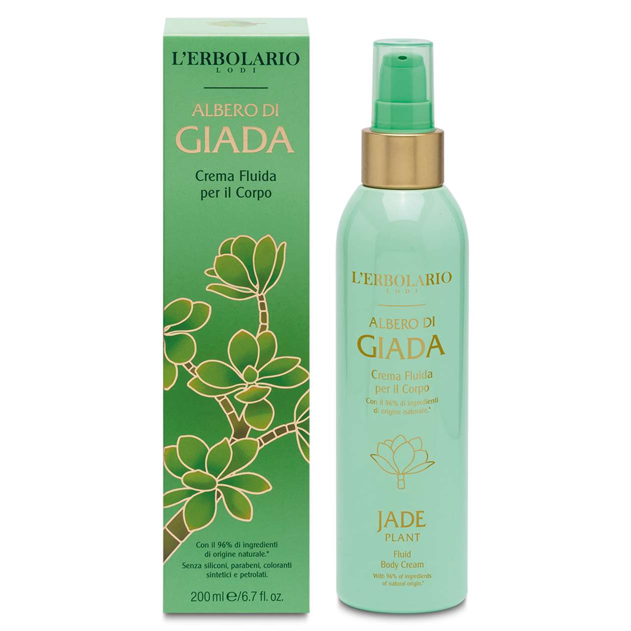 L'erbolario giada/žad krema za tijelo 200 ml