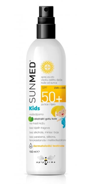 Apipharma Suncare Kids sprej SPF 50+