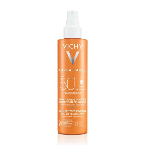 VICHY CAPITAL SOLEIL VODENI FLUID U SPREJU ZA ZAŠTITU STANICA KOŽE SPF50+ 200 ML