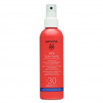 Apivita bee sun safe ultra-lagani sprej za lice i tijelo 30 spf 200 ml