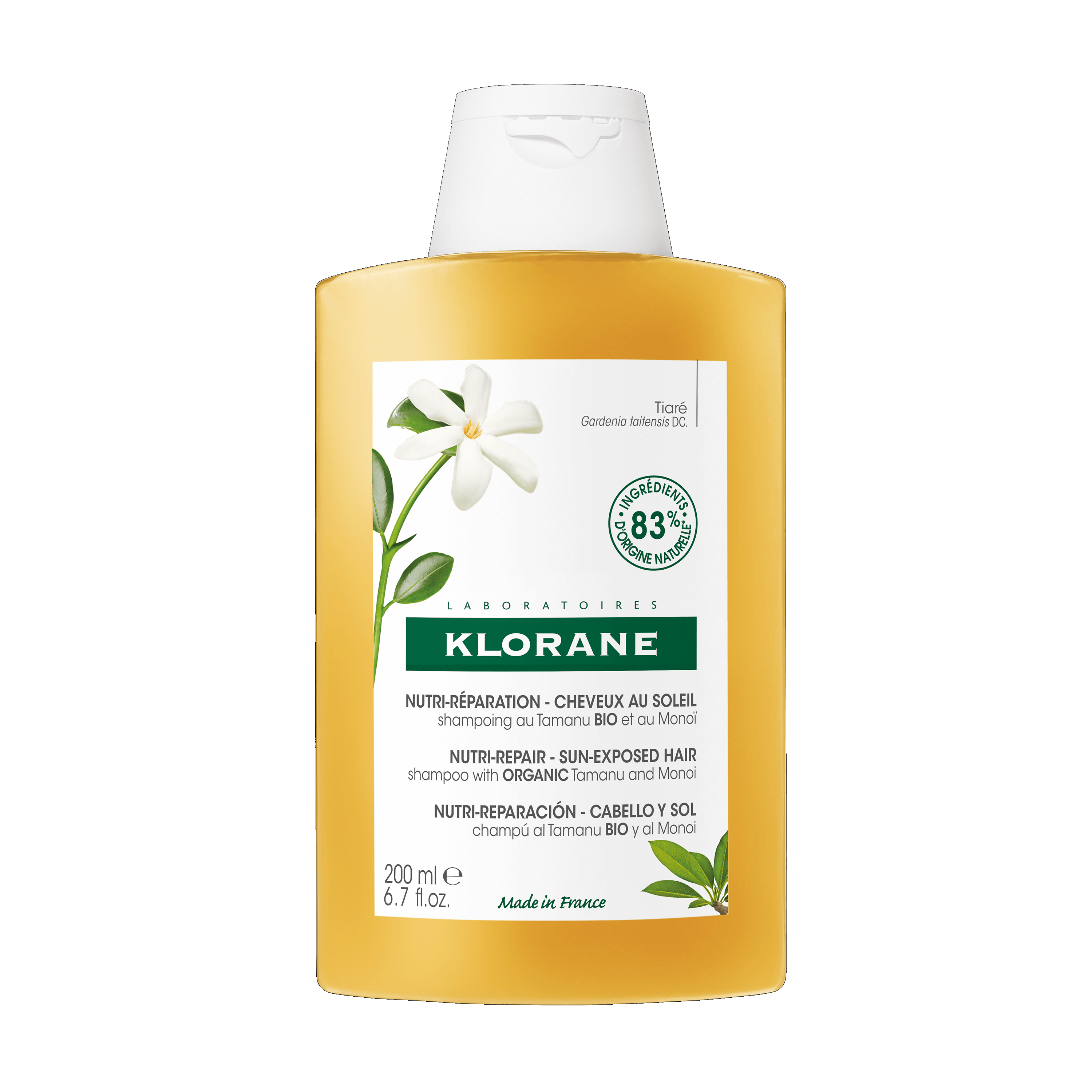 Klorane Tamanu i Monoi šampon 200 ml