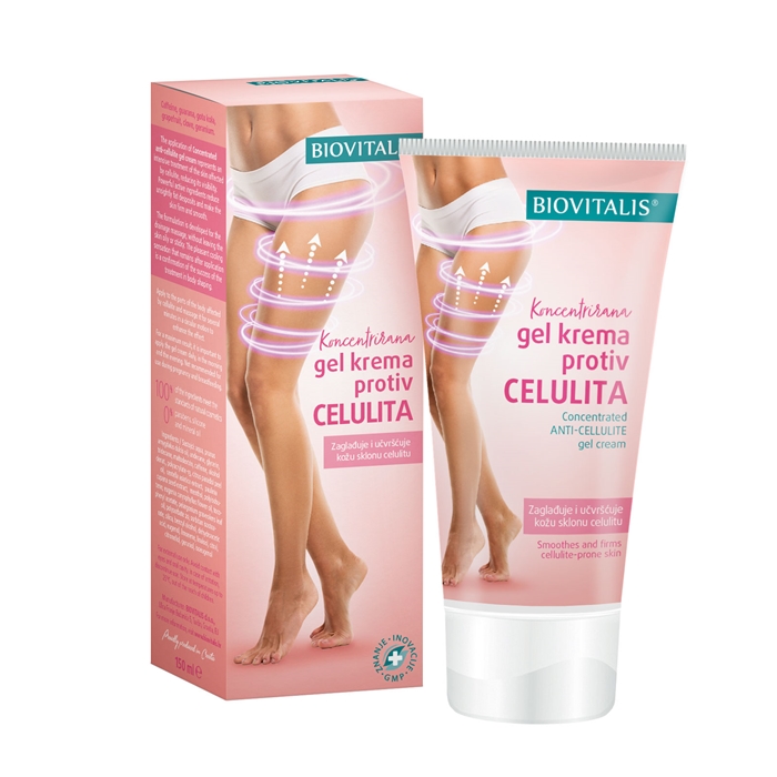 Biovitalis koncentrirana gel krema protiv celulita 150 ml