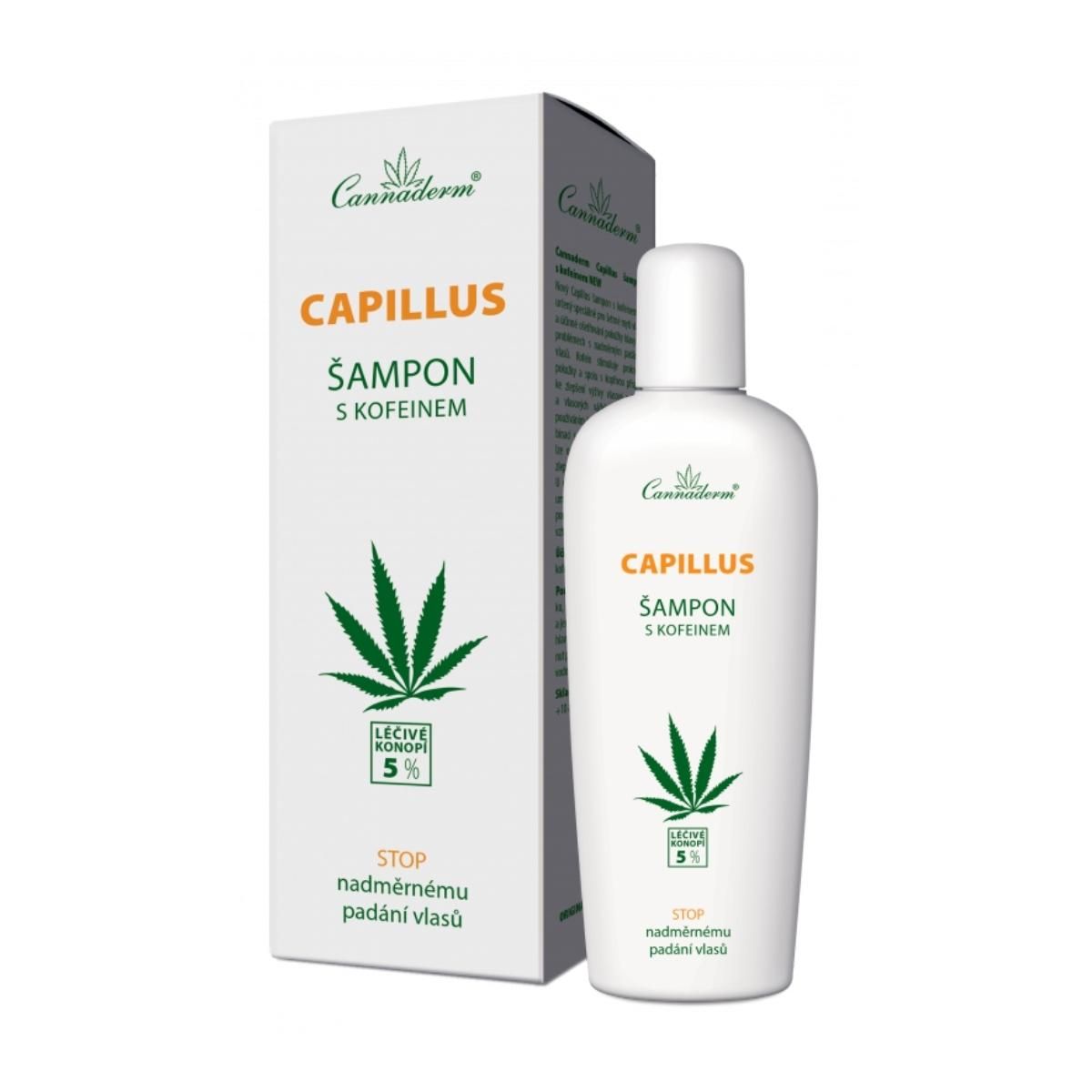 Cannaderm capillus šampon 5 % konoplje 150 ml
