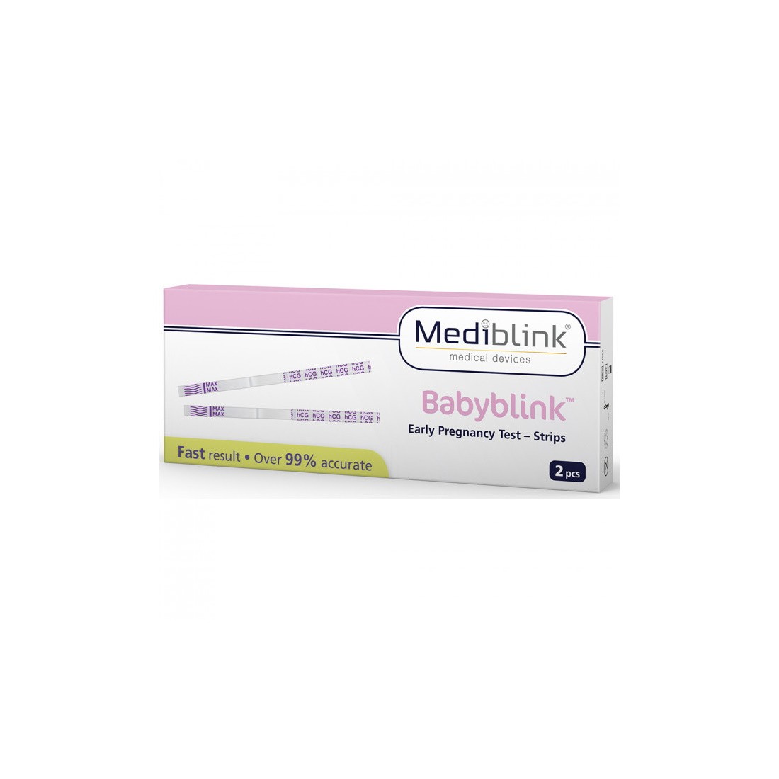 Babyblink test za trudnoću strips 2 komada 06/2026