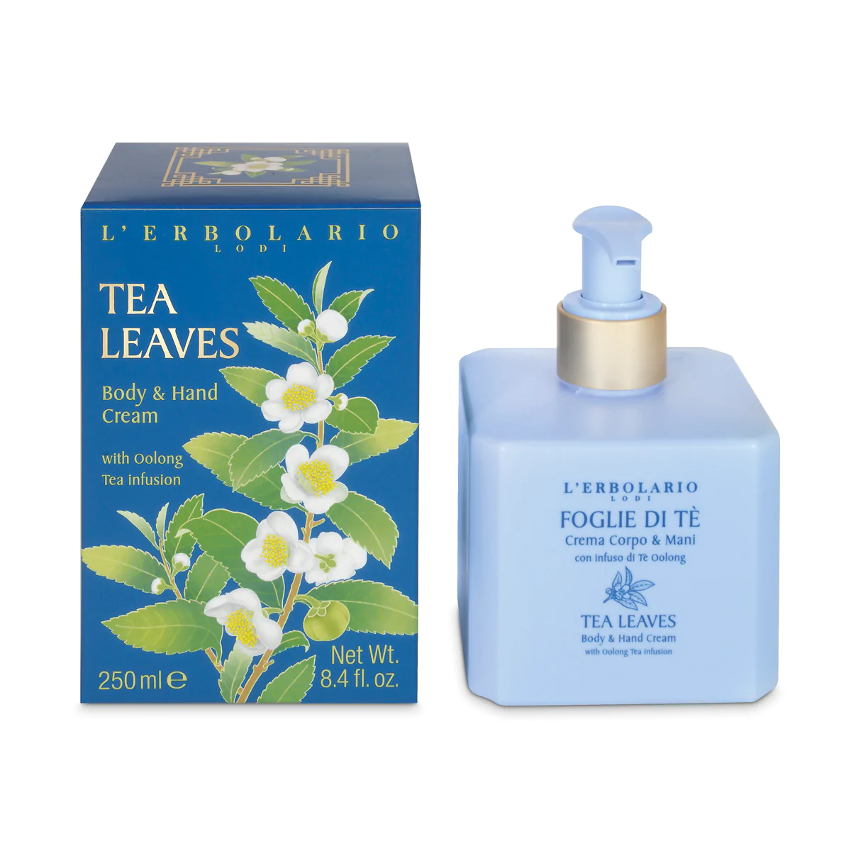 Lerbolario tea leaves krema za tijelo i ruke 250 ml