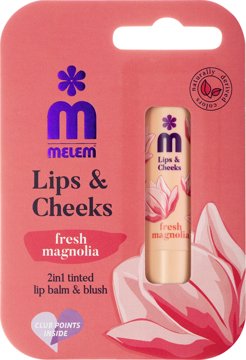 Melem lips and cheeks magnolia
