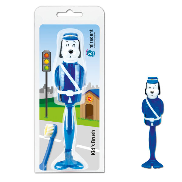 Miradent kids brush četkica sa zaštitnim poklopcem (pas)