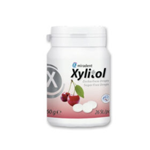 Miradent xylitol bomboni bez šećera s okusom trešnje 60 g