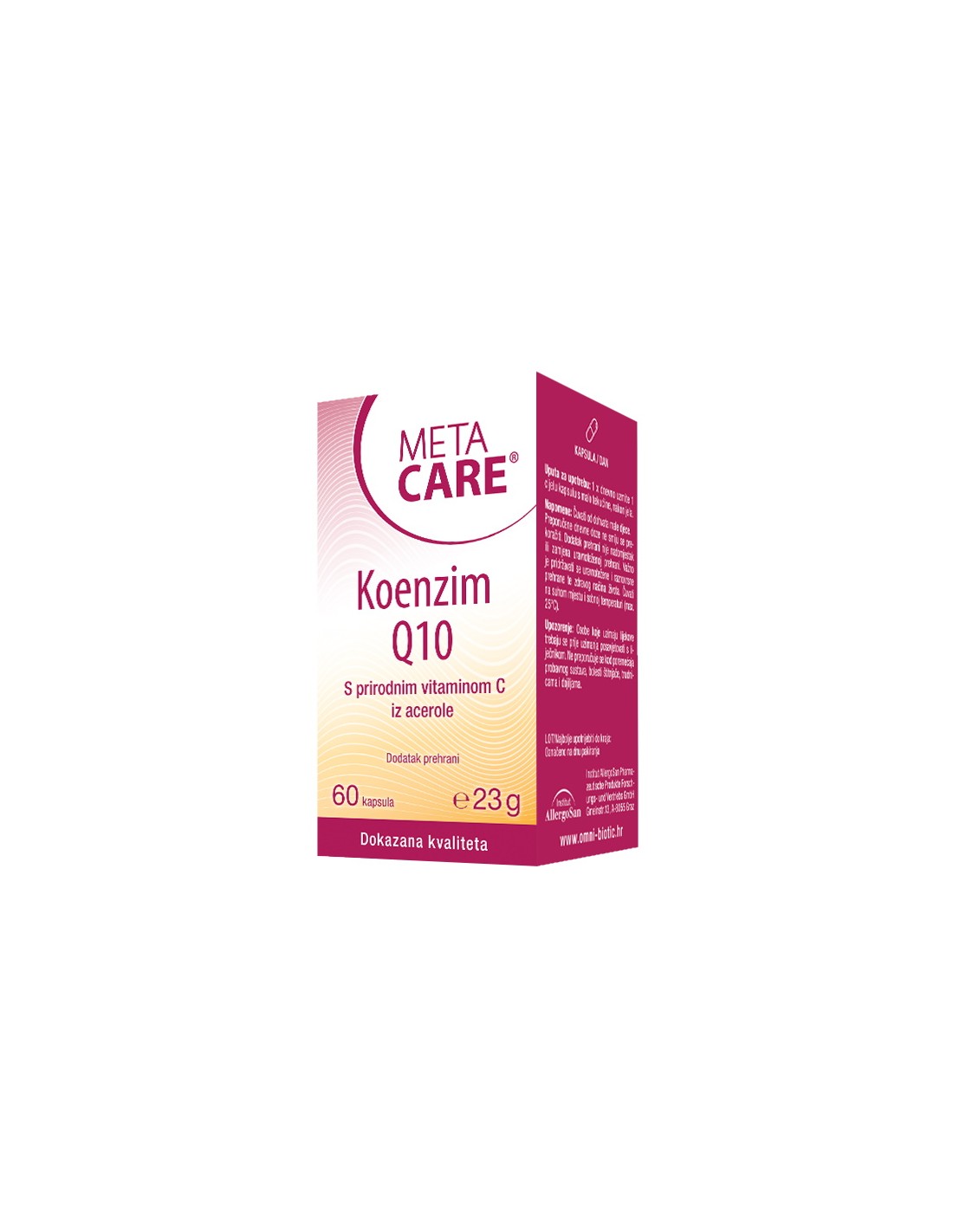 Meta-care koenzim Q10 60 kapsula