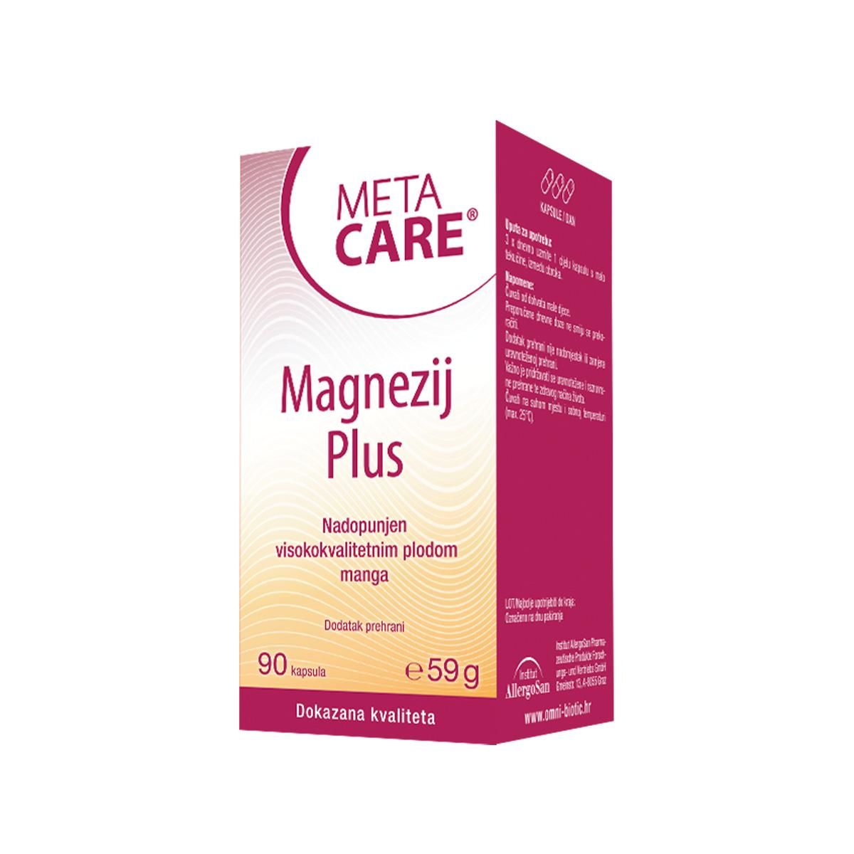 Meta-Care magnezij plus 90 kapsula