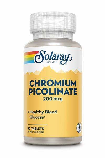 Solaray Chromium Picolinate 50 tbl.