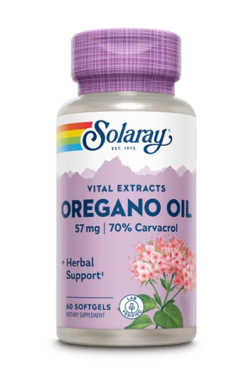 Solaray Oregano oil perle sa 70% karvakrola a60