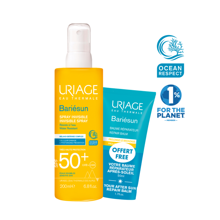 Uriage bariesun SPF50+ mlijeko sprej 200 ml + gratis balzam nakon sunčanja 50 ml 09/2026