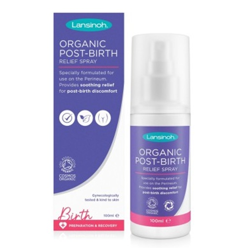 Lansinoh organski sprej za ublažavanje boli nakon poroda 100 ml