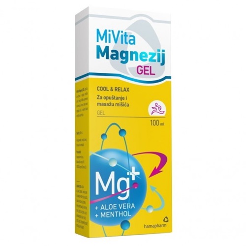 Mivita magnezij gel 100 ml 07/2026