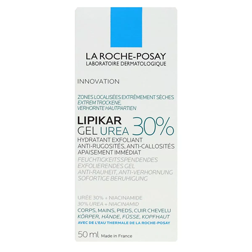 Lrp lipikar gel urea 30% 50 ml