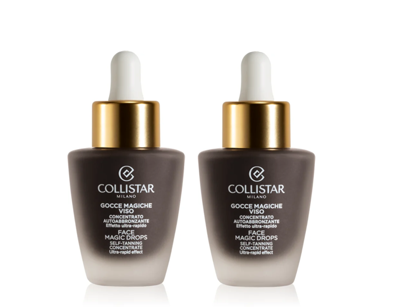 Collistar koncentrat za samotamnjenje za lice 30 ml (2 KOM.) - PROMO PAKET!