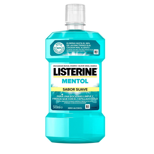 Listerine zero alkohol mint 500 ml