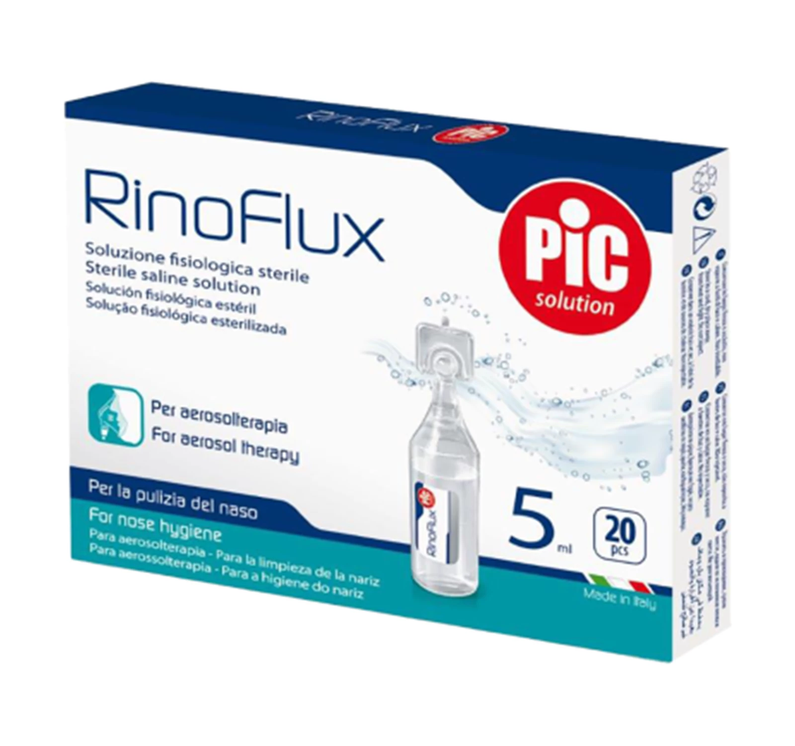 Rinoflux fiziološka otopina 20x5 ml