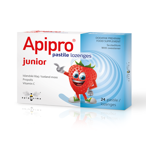 Apipro junior pastile 24 komada 07/2026