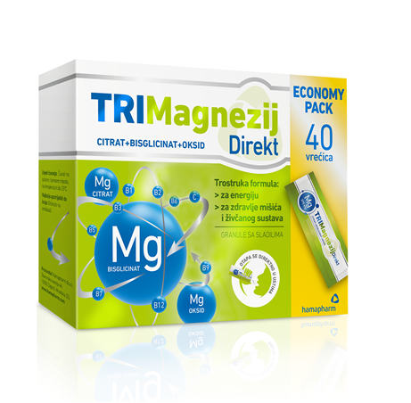 TRIMagnezij Direkt 40 vrećica