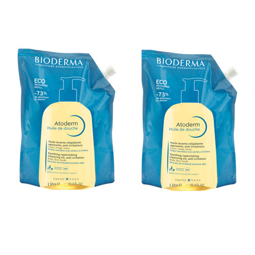 Bioderma Atoderm ulje refill 1000 ml (2 KOM.) - PROMO PAKET!