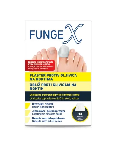 FungeX flaster protiv gljivica na noktima 14 kom.