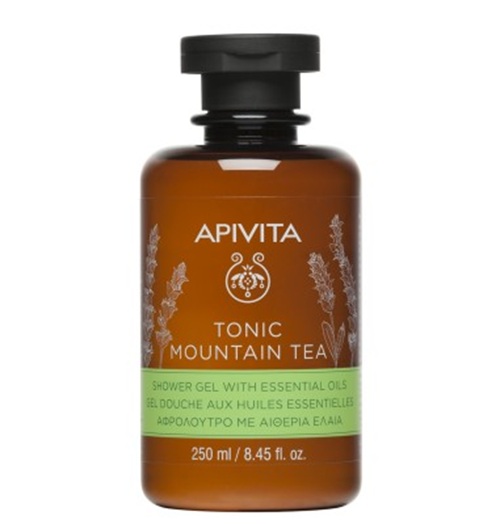 Apivita tonic mountain tea gel za tuširanje 250 ml
