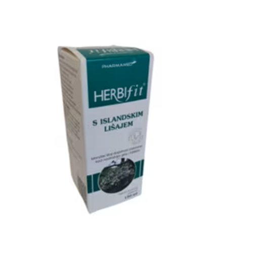 Herbifit sirup s islandskim lišajem 150 ml 08/2026