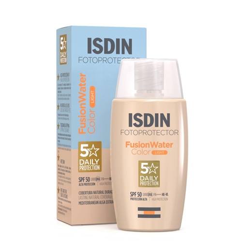 Isdin fotoprotector fusion water color light SPF50 50 ml 10/2026