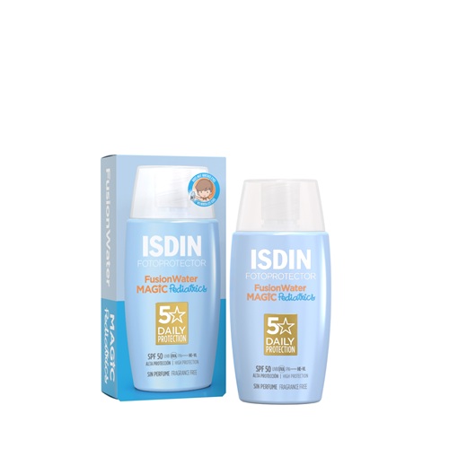 Isdin fusion water magic pediatrics SPF50 50 ml 12/2026