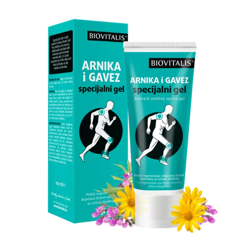 Biovitalis arnika i gavez specijalni gel 100 ml