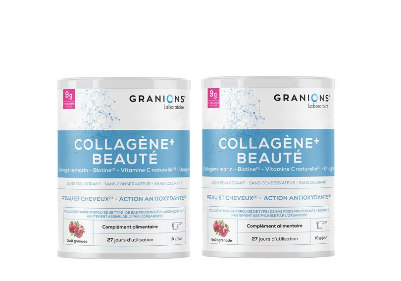 GRANIONS COLLAGENE+BEAUTE 275 g - kolagen za kožu (2 KOM.) - PROMO PAKET