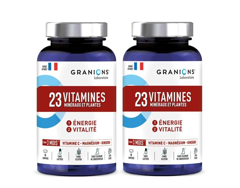 Granions Kompleks 23 Vitamina i Minerala 90 tbl. (za 3 mjeseca) - (2 kom.)