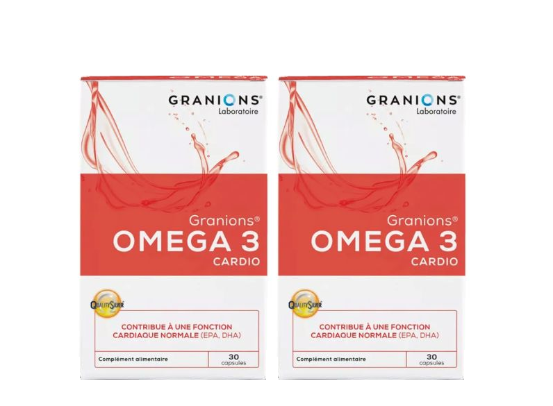 Granions Omega 3 Cardio 30 kaps. - za srce i krvne žile (2 kom.)